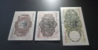 Lote 3 Billetes Antiguos Banco de España