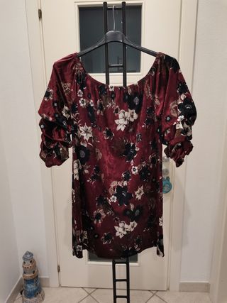 Vestito Pittarello effetto velluto tg L