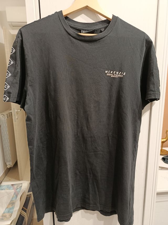 T-shirt McKenzie Uomo Grigia Taglia M