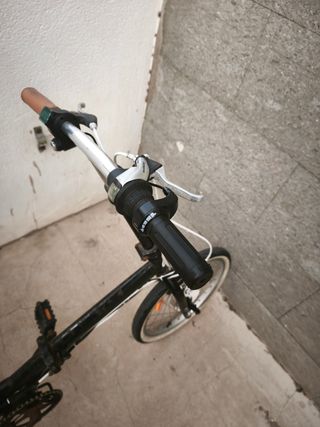 Bicicleta plegable eléctrica 