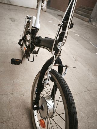 Bicicleta plegable eléctrica 