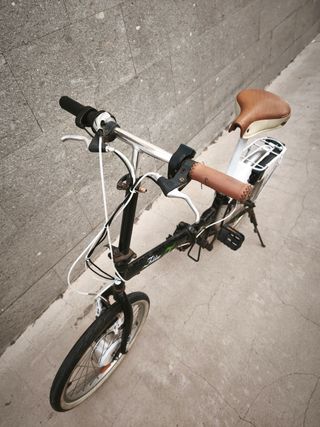 Bicicleta plegable eléctrica 