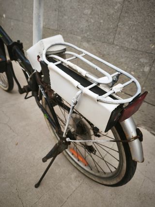 Bicicleta plegable eléctrica 