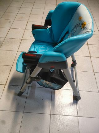 Trona Jane Plegable Azul