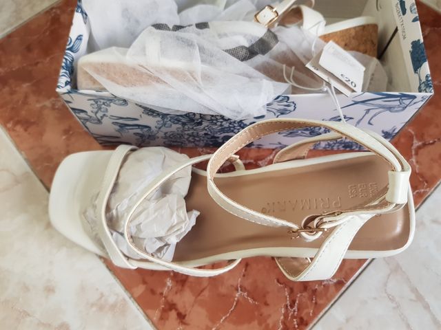 Cuñas blancas talla 41