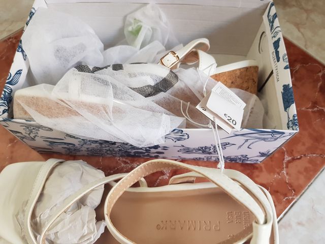 Cuñas blancas talla 41