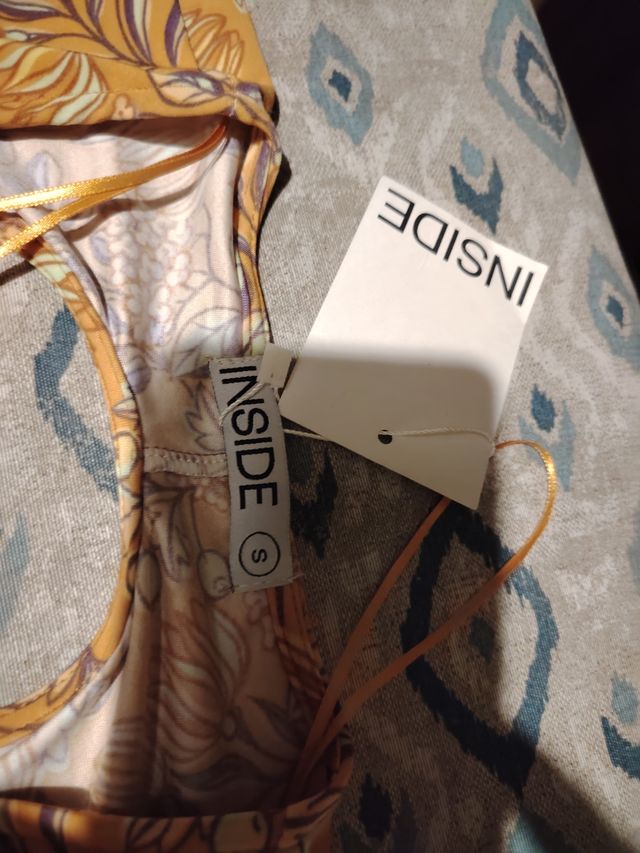 Vestido naranja INSIDE talla única