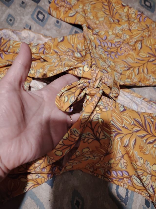 Vestido naranja INSIDE talla única