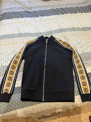 Chaqueta Gucci Negra con Rayas