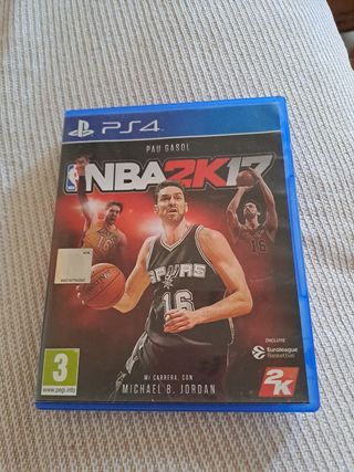 Juego PS4 NBA 2K17
