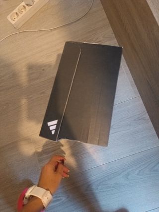 Caja Adidas Negra Nueva