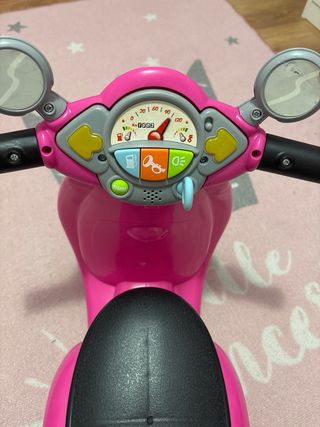 Moto Vespa Chicco Rosa