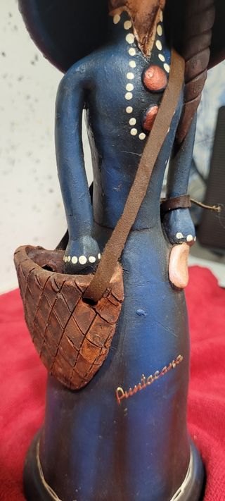 Muñeca barro arte puntacana