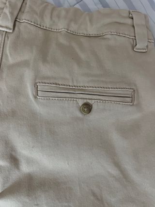 Pantalones crema Talla 32