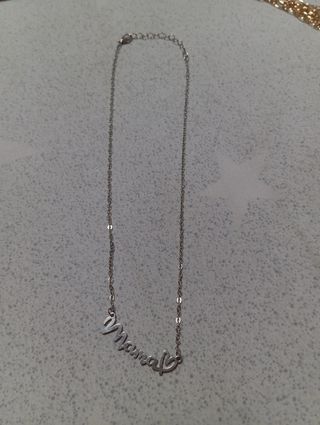 Collar mama plateado