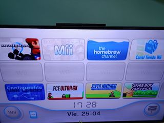 Consola Nintendo Wii Negra Completa