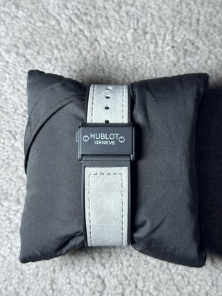 Hublott Reloj Cuarzo Negro y Gris
