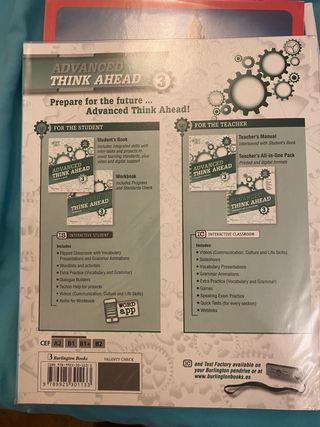 ADVANCED THINK AHEAD 3 ESO EJER
