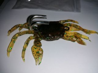 Isca Artificial Caranguejo Novo Preço