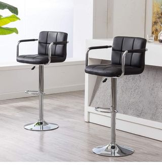 Juego de 2 Sillas Altas Negras. 90€ o 45€ C/u