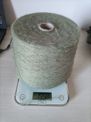 Rocca Mohair Verde Foglia