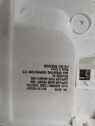 Placa Centralita Lavadora Electrolux EWF10591W