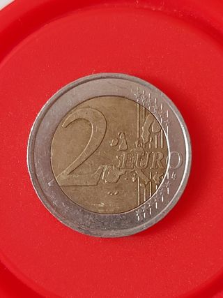 Moneda 2 euros Portugal 2004.