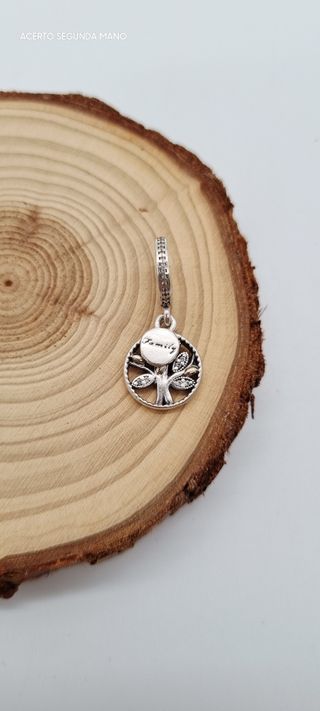 CHARM COLGANTE PANDORA ARBOL FAMILIAR PLATA/ORO