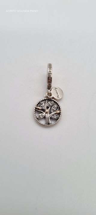 CHARM COLGANTE PANDORA ARBOL FAMILIAR PLATA/ORO