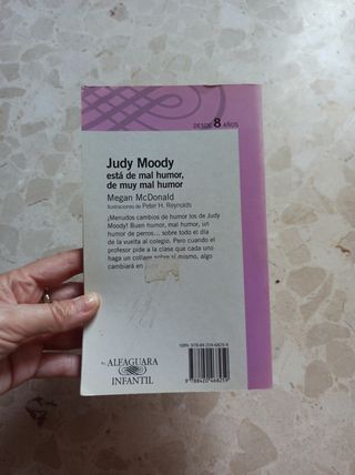 JUDY MOODY ESTA DE MAL HUMOR, DE MUY MAL HUMOR ...