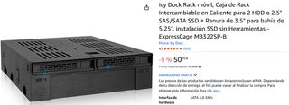 Icy Dock ExpressCage MB322SP-B
