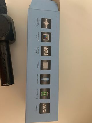 Micrófono Karaoke E203 Negro