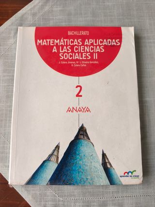 Matemáticas aplicadas a las Ciencias Sociales II.