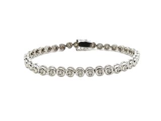 Pulsera de Oro Blanco 18 Kt. 14.6 gr segunda mano