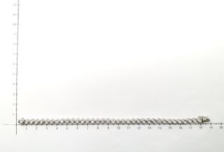 Pulsera de Oro Blanco 18 Kt. 14.6 gr segunda mano
