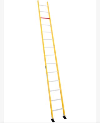 Escalera amarilla de aluminio 3.50m