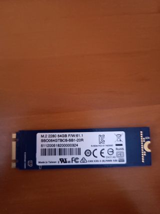 Disco Duro M.2 64GB SATA