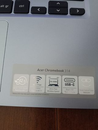 Chromebook Acer N19q2 Gris