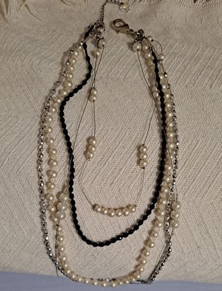 Conjunto de bisutería multicapa