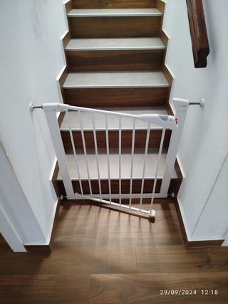 2 Barandillas de seguridad para escaleras.