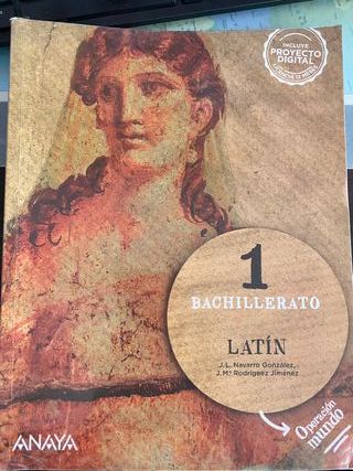 Libro Latín 1 Bachillerato