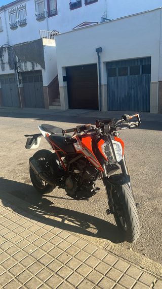 KTM Duke 125 Naranja