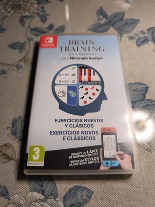 Brain Training Nintendo Switch + Lápiz
