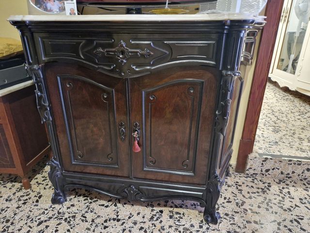 Recibidor Mueble y Espejo Madera