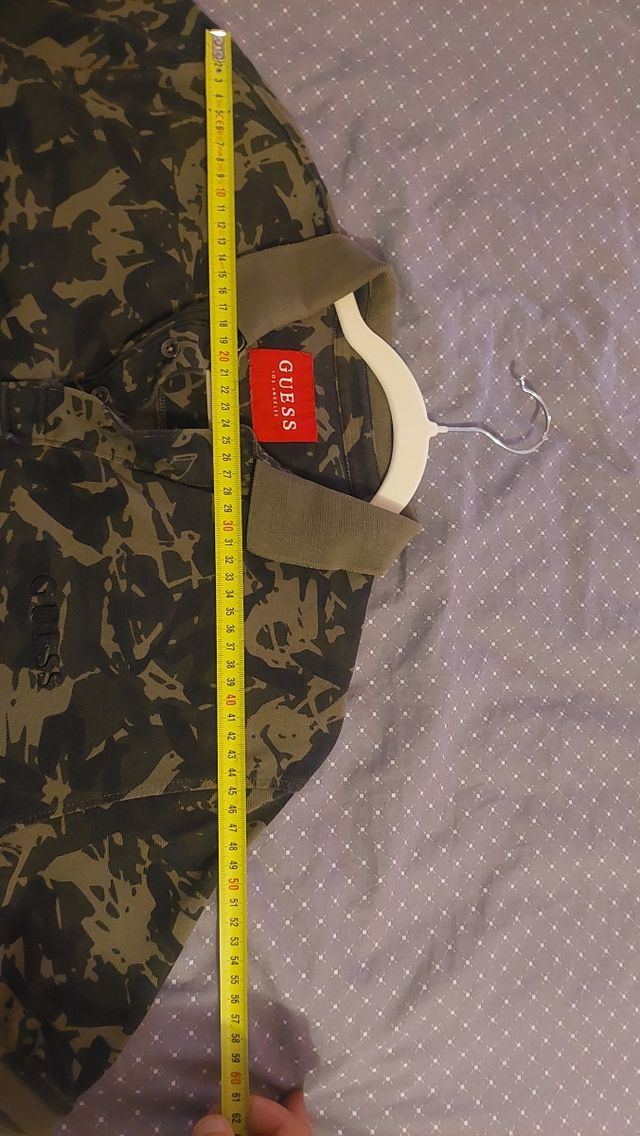 Polo Guess Camouflage Verde