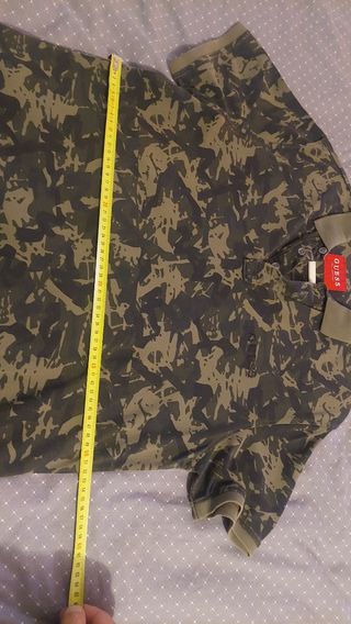 Polo Guess Camouflage Verde