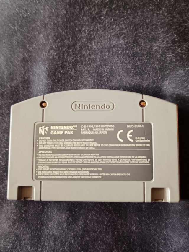 Perfect Dark N64 - Juego Nintendo 64 FPS