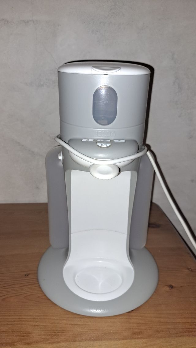 Calienta biberones Beaba gris