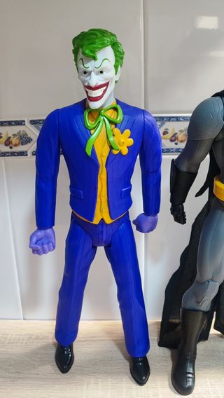 Muñecos Joker y Batman 50cm