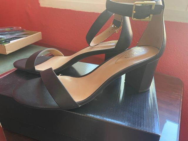 Sandalias Lauren Ralph Lauren Negras Tacon